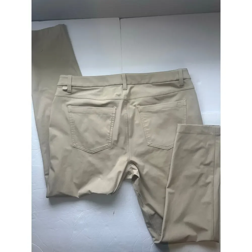Lululemon Men's 34 x 30 ABC Classic-Fit Pant 5-Pocket Trench Pants